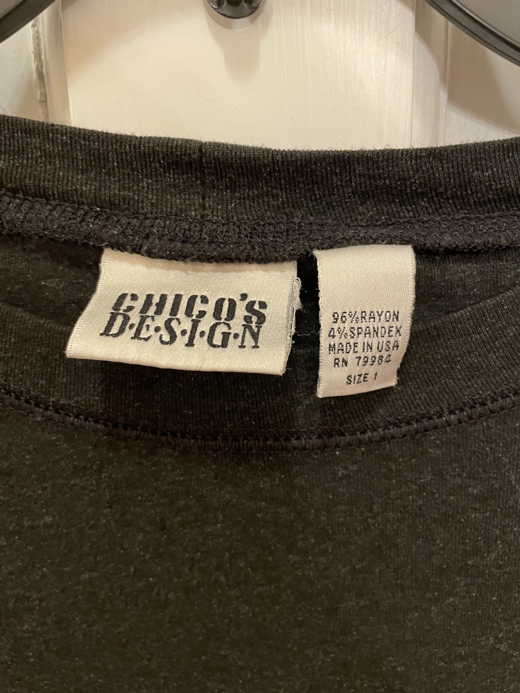 Chico’s Design Women’s Shirt Size 1 - Picture 3 of 3